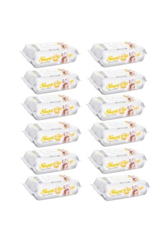 Sleepy Sensitive 90 Yaprak 12 Li Paket Islak Mendil