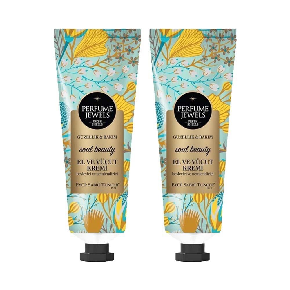 Eyüp Sabri Tuncer Perfume Jewels Soul Beauty El ve Vücut Kremi 50 ml x 2