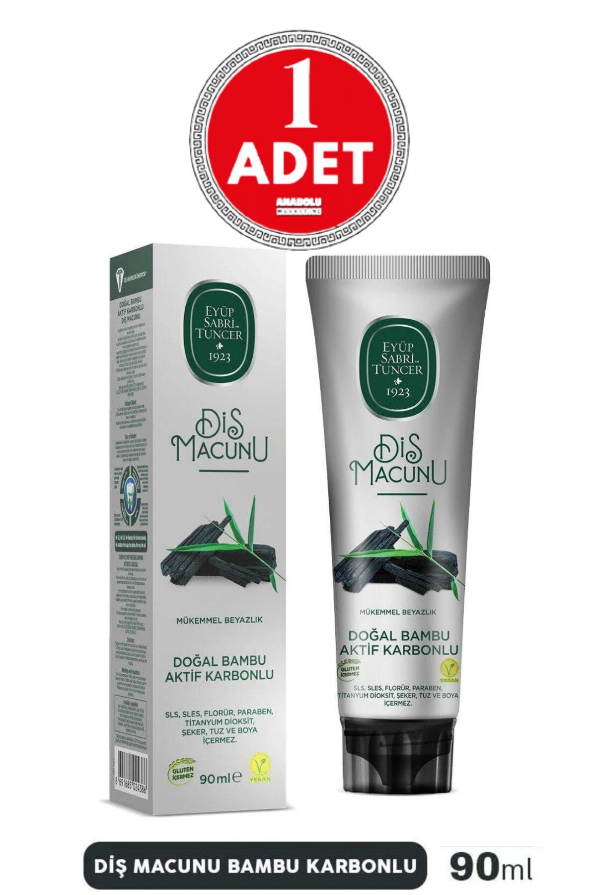 Eyüp Sabri Tuncer Diş Macunu Bambu Karbonlu 90 ml