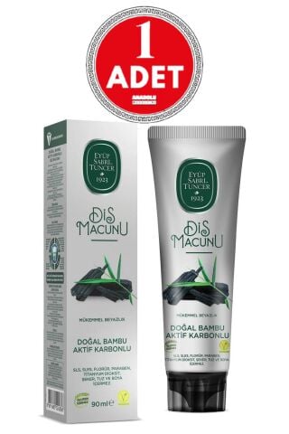 Eyüp Sabri Tuncer Diş Macunu Bambu Karbonlu 90 ml