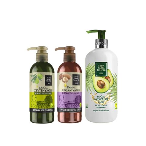 Eyüp Sabri Tuncer Doğal Avokado, Argan, ve Zeytinyağlı El Ve Vücut Losyonu
