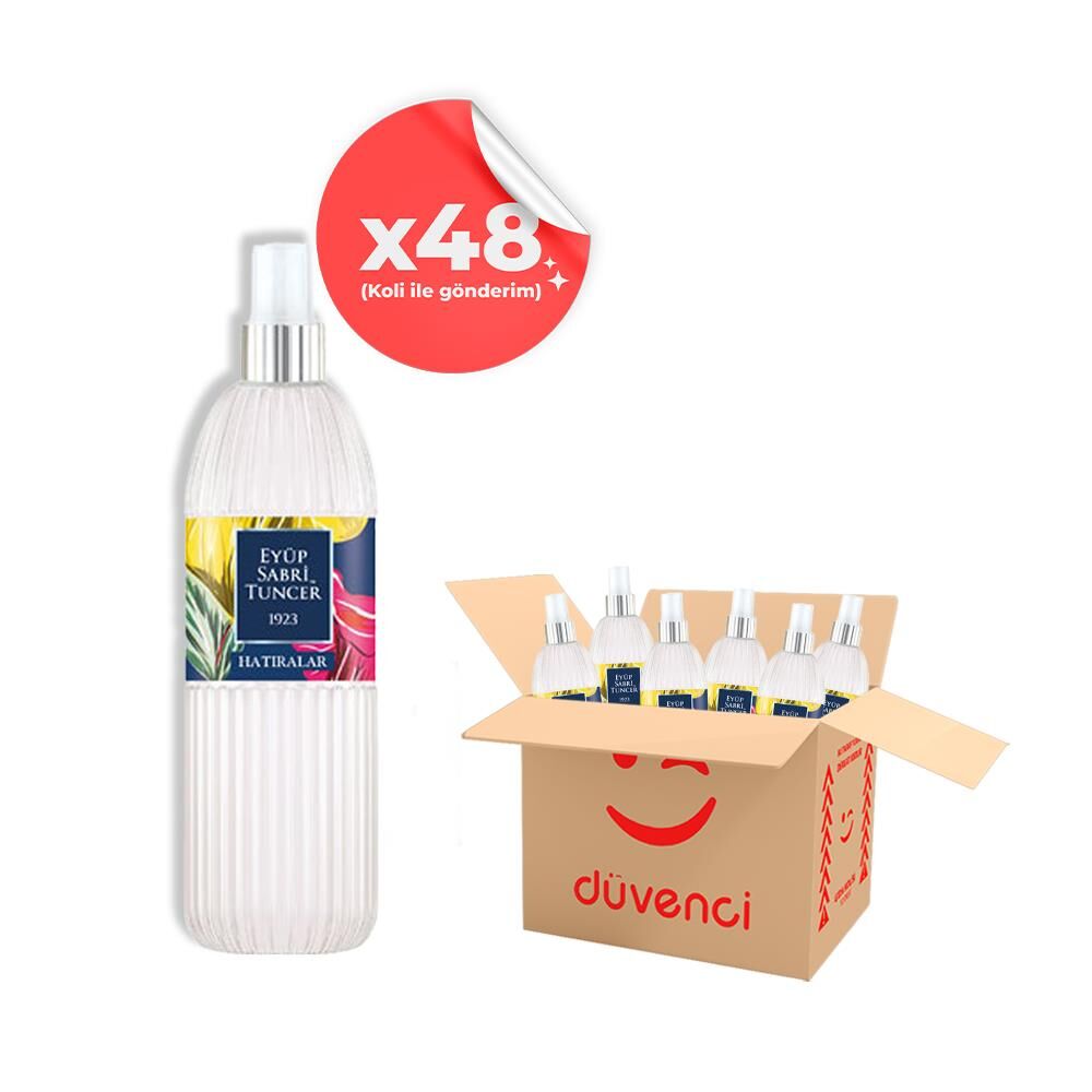 Eyüp Sabri Tuncer Hatıralar Kolonya Sprey 150 ML x 48
