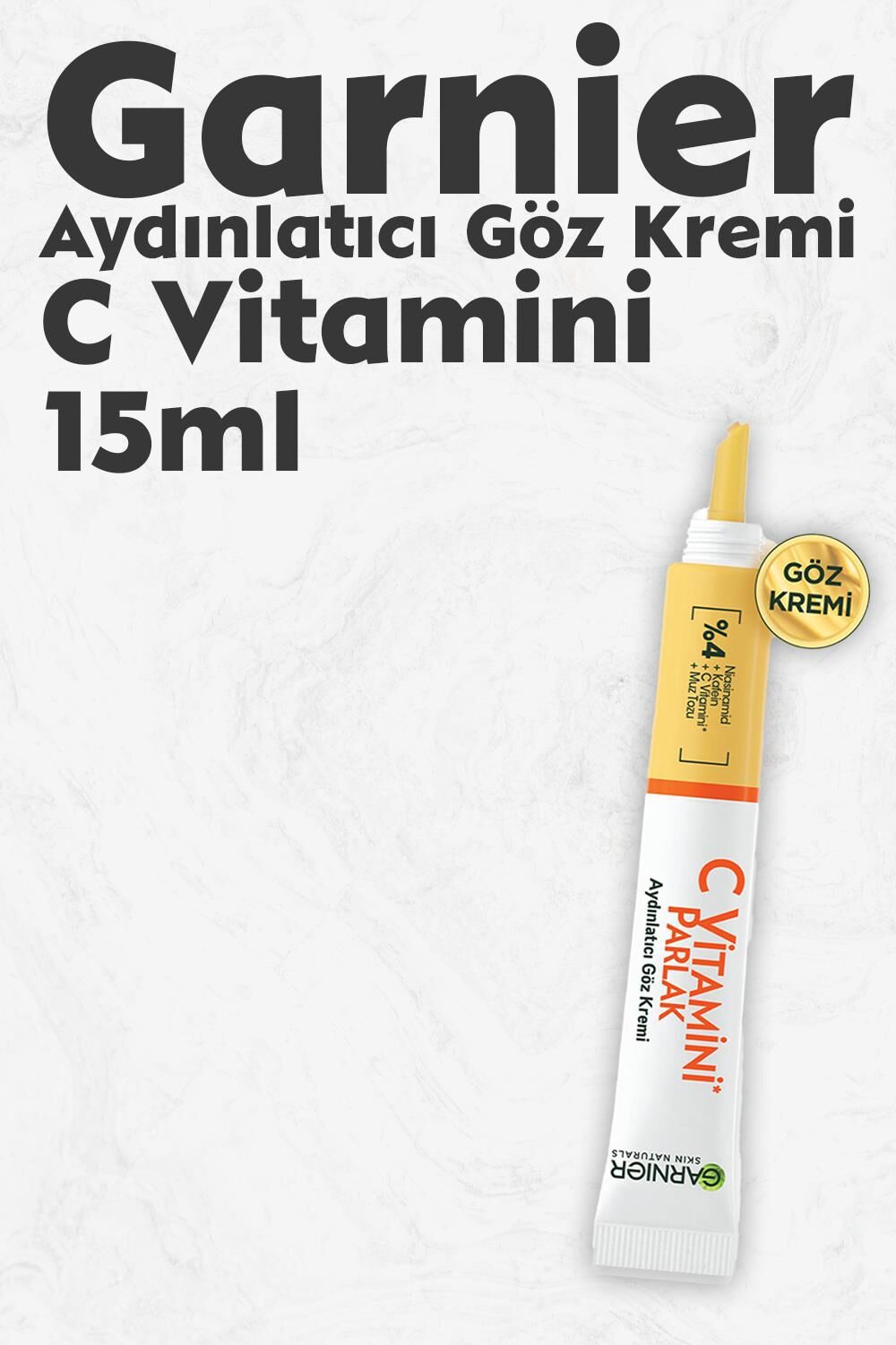 Garnier Aydınlatıcı Göz Kremi C Vitamini 15 ml