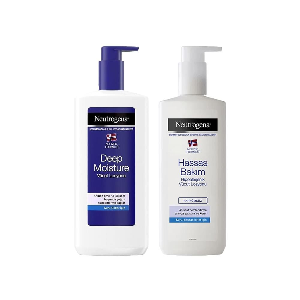 Neutrogena Vücut Losyonu 400 ml Yoğun Nemlendirici ve Hassas Bakım