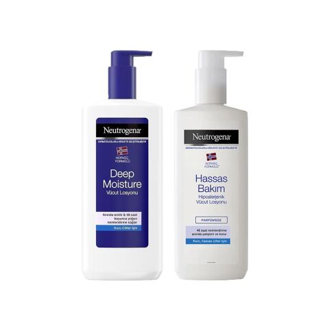 Neutrogena Vücut Losyonu 400 ml Yoğun Nemlendirici ve Hassas Bakım