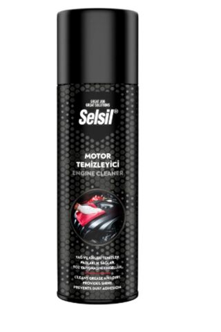 Selsil Motor Temizleme Spreyi 500 ml, Silikon Sprey 500 ml, Fren Balata Temizleme Spreyi 500 ml