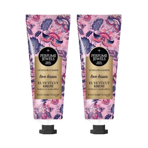 Eyüp Sabri Tuncer Perfume Jewels Love Kisses El Kremi 50ML x 2