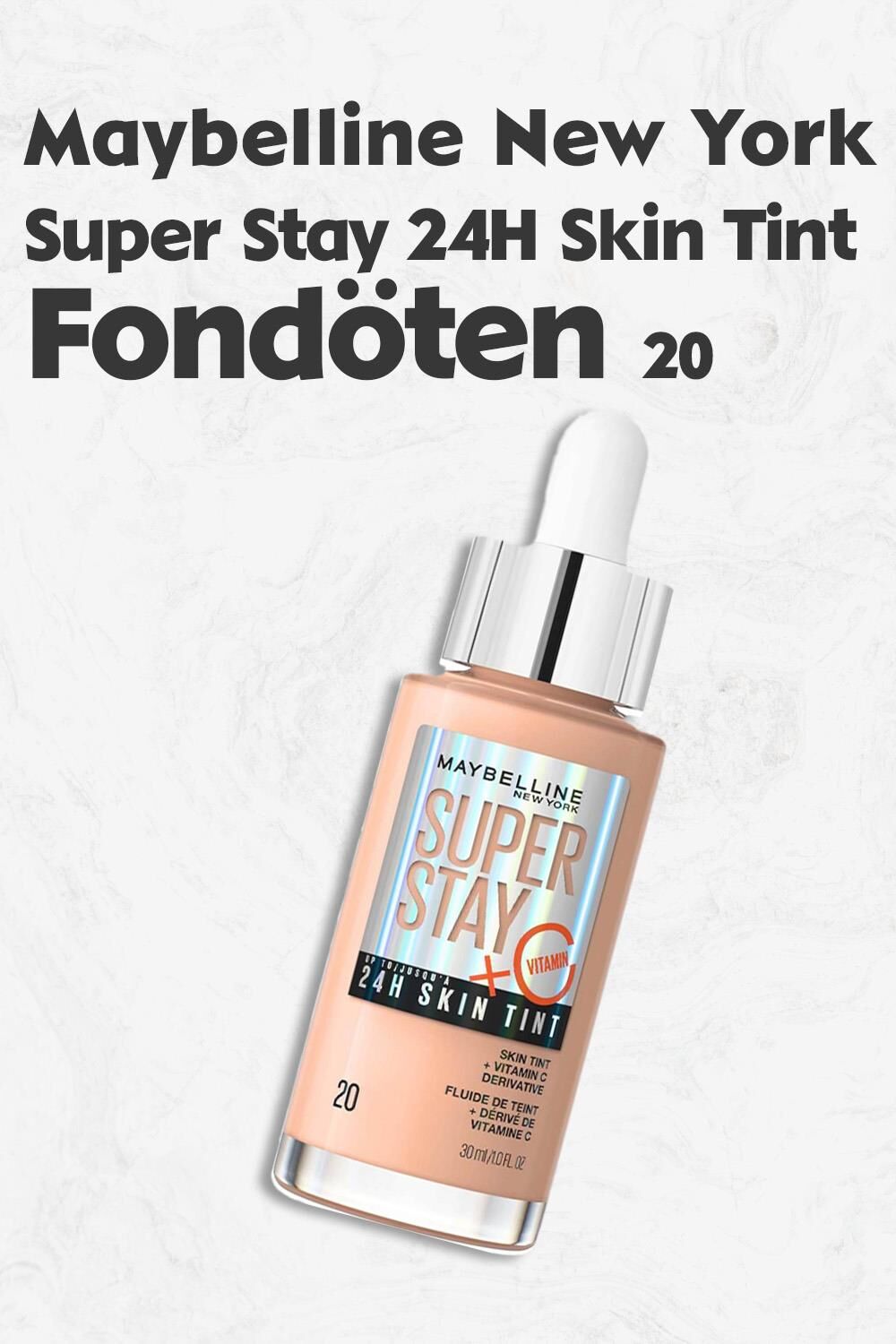 Maybelline Super Stay 24H Skin Tint Fondöten 20
