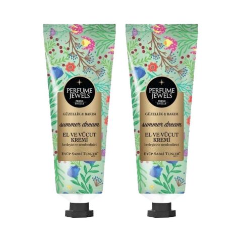Eyüp Sabri Tuncer Perfume Jewels Summer Dream El Kremi 50ML x 2