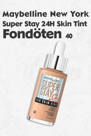 Maybelline Super Stay 24H Skin Tint Fondöten 40
