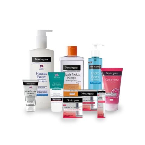 Neutrogena Cilt Bakımı ve Vücut Bakımı Seti