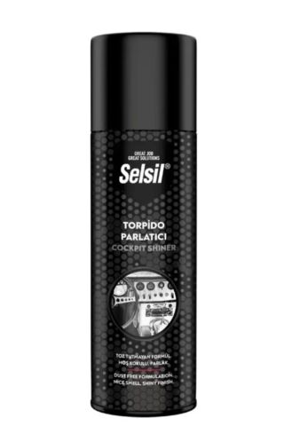 Selsil Çelik Kutu Torpido Parlatıcı ve Temizleyici Sprey (200 ml)