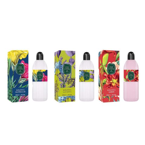 Eyüp Sabri Tuncer Kolonya Hatıralar, Lavanta ve Amber Pet Şişe 400 ML