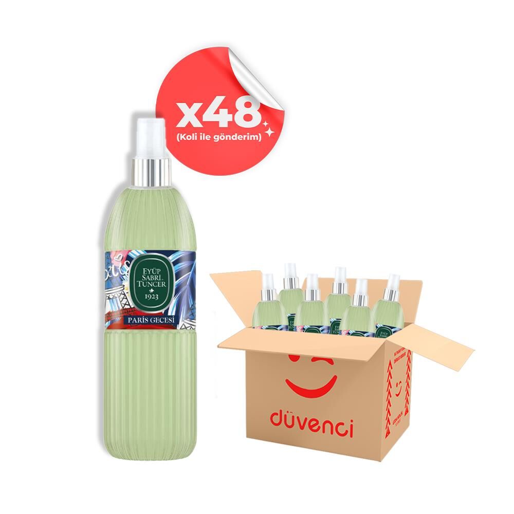 Eyüp Sabri Tuncer Paris Gecesi Kolonya Sprey 150 ml x 48