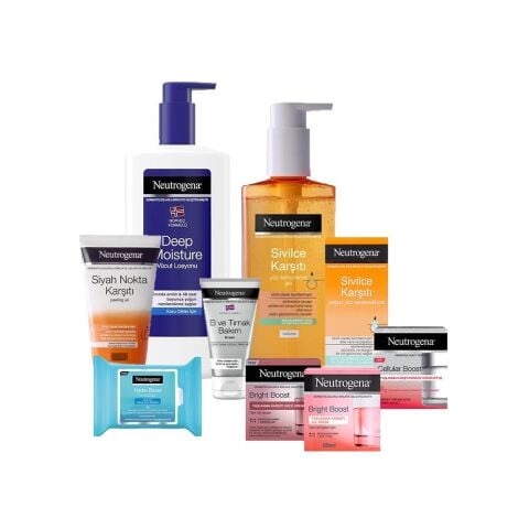 Neutrogena Cilt Bakımı ve Vücut Bakımı Seti 2