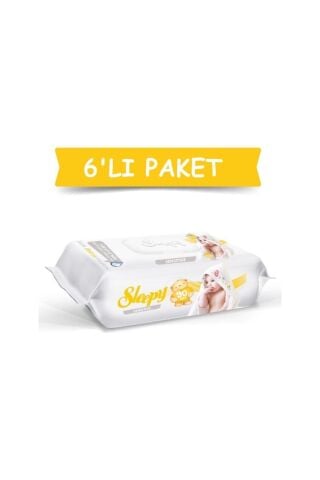 Sleepy Sensitive Islak Havlu 90'lı X 6