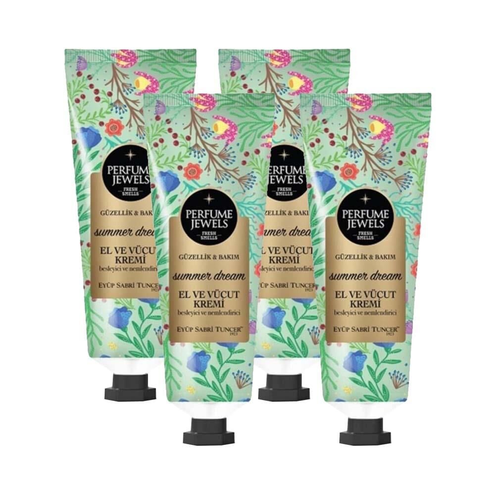 Eyüp Sabri Tuncer Perfume Jewels Summer Dream El Kremi 50ML x 4