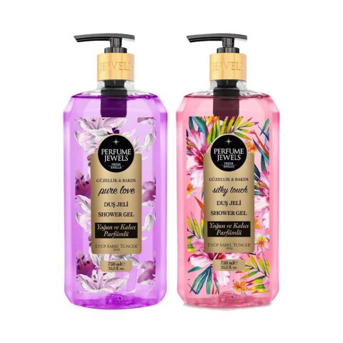 Eyüp Sabri Tuncer Pure Love Duş Jeli Ve Silky Touch Duş Jeli 750 ml