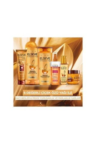 Elseve L'oréal Paris Yıpranmış Saçlar Için Onarıcı Mucizevi Saç Bakım Yağı 100 Ml