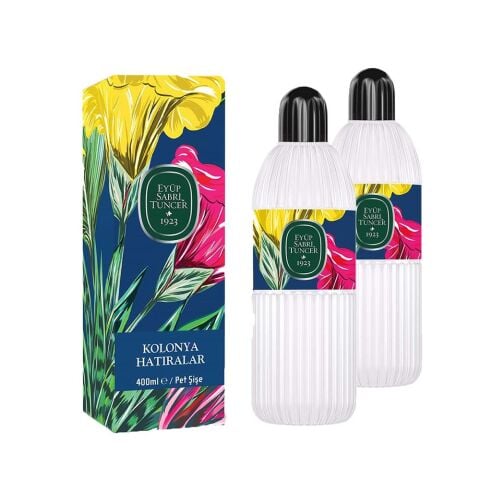 Eyüp Sabri Tuncer Hatıralar Kolonyası Pet Şişe 400 ML x 2
