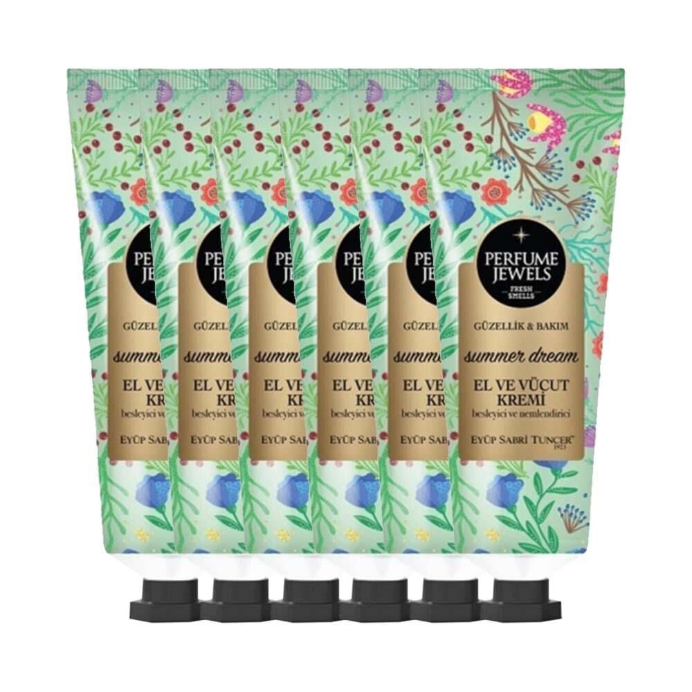 Eyüp Sabri Tuncer Perfume Jewels Summer Dream El Kremi 50ML x 6