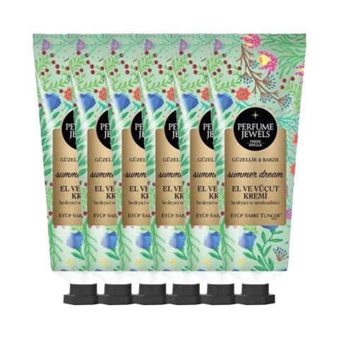 Eyüp Sabri Tuncer Perfume Jewels Summer Dream El Kremi 50ML x 6