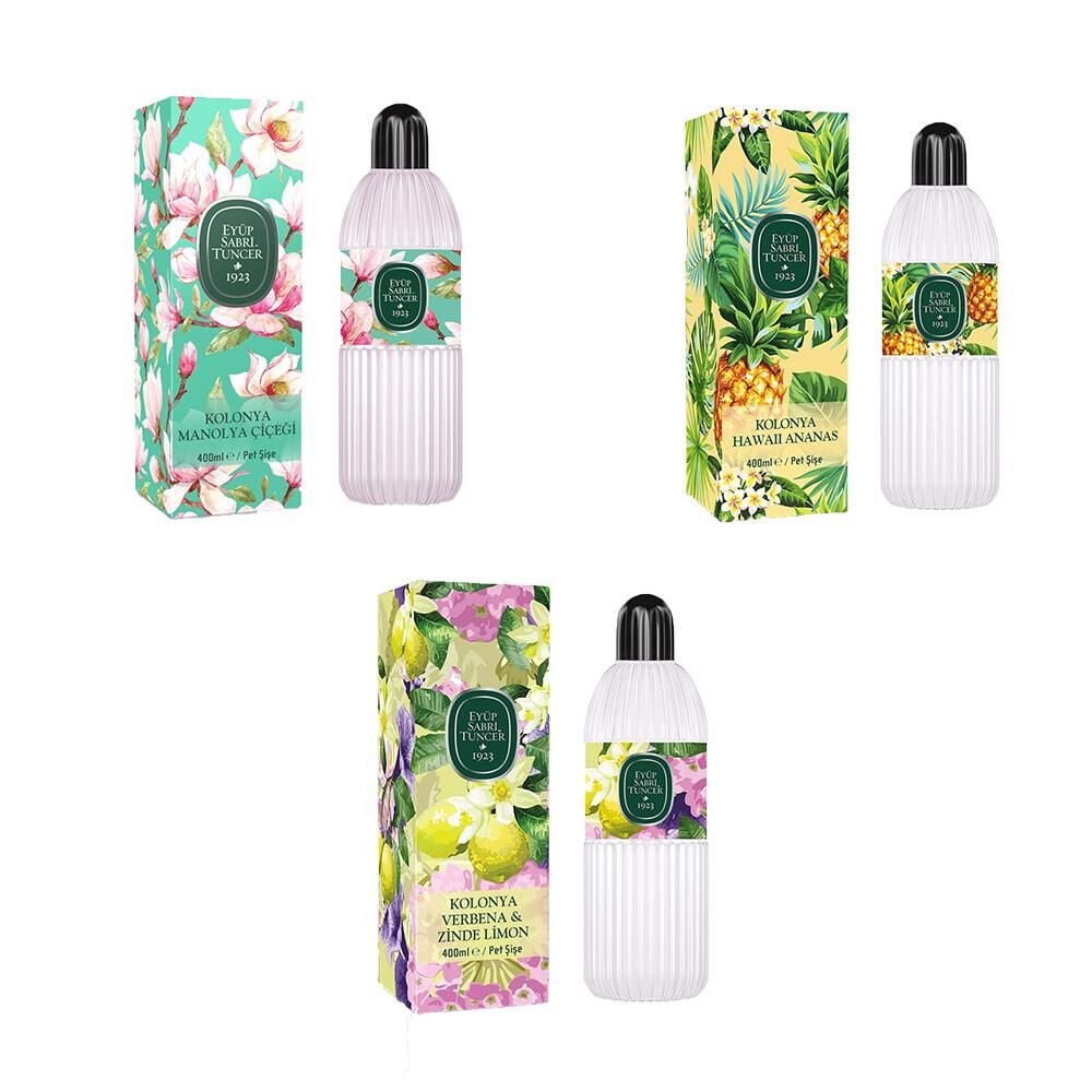 Eyüp Sabri Tuncer Kolonya Verbena & Zinde Limon, Manolya Çiçeği ve Hawaii Ananas