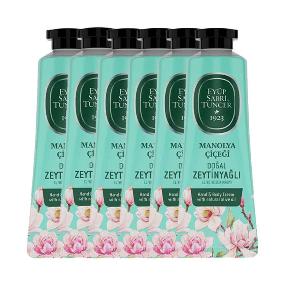 Eyüp Sabri Tuncer El ve Vücut Kremi Manolya Çiçeği 50 ml x 6