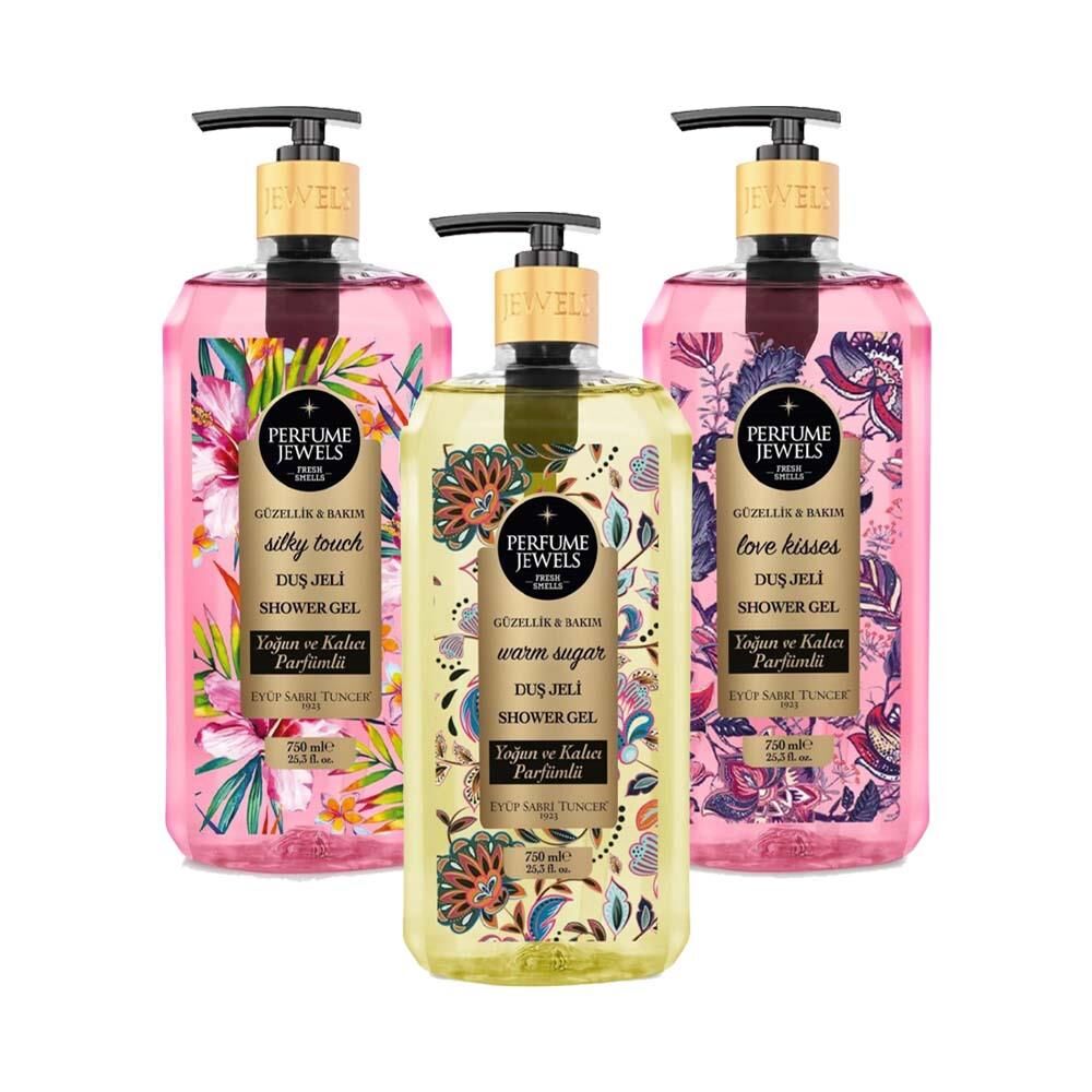 Eyüp Sabri Tuncer Warm Sugar, Silky Touch, Love Kisses Duş Jeli 750 ml