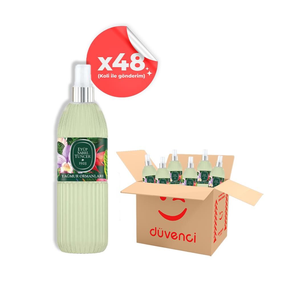 Eyüp Sabri Tuncer Yağmur Ormanları Kolonyası Sprey 150 ml x 48