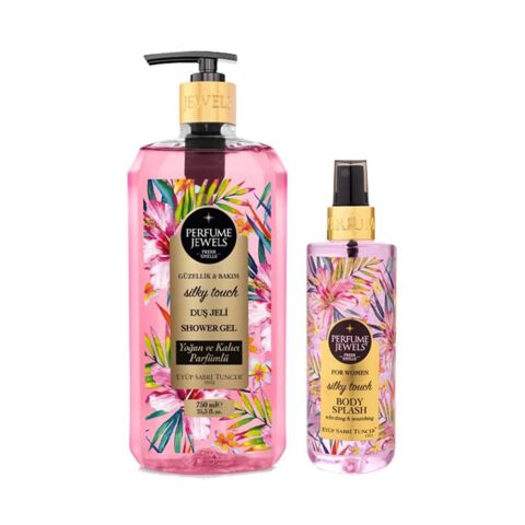 Eyüp Sabri Tuncer Silky Touch Duş Jeli 750 ml Ve Pj Body Splash Silky Touch 250 ml