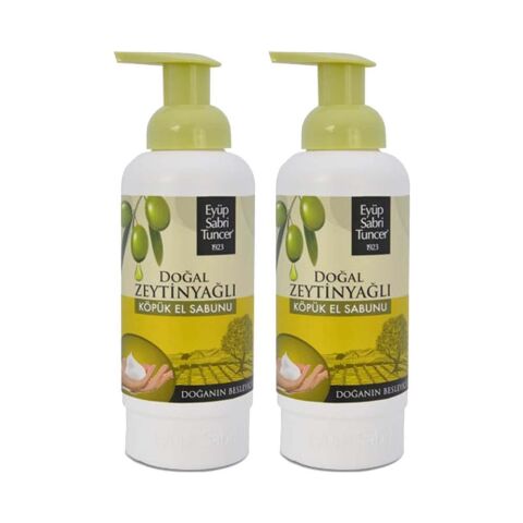Eyüp Sabri Tuncer Zeytinyağlı Köpük El Sabunu 500 ml x 2