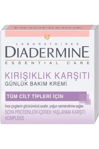 Diadermine Kırışıklık Karşıtı Günlük Bakım Kremi (Tüm Cilt Tipleri) 50 ml