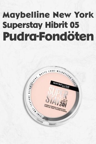 Maybelline Superstay Hibrit Pudra Fondöten - 05