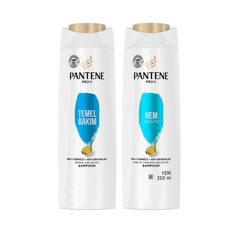 Pantene Şampuan Pro-V Temel Bakım ve Nem Terapisi 350 ml
