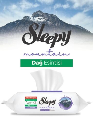 Sleepy Mountain 7 AL 6 ÖDE Dağ Esintisi Islak Havlusu  ve ROSIE