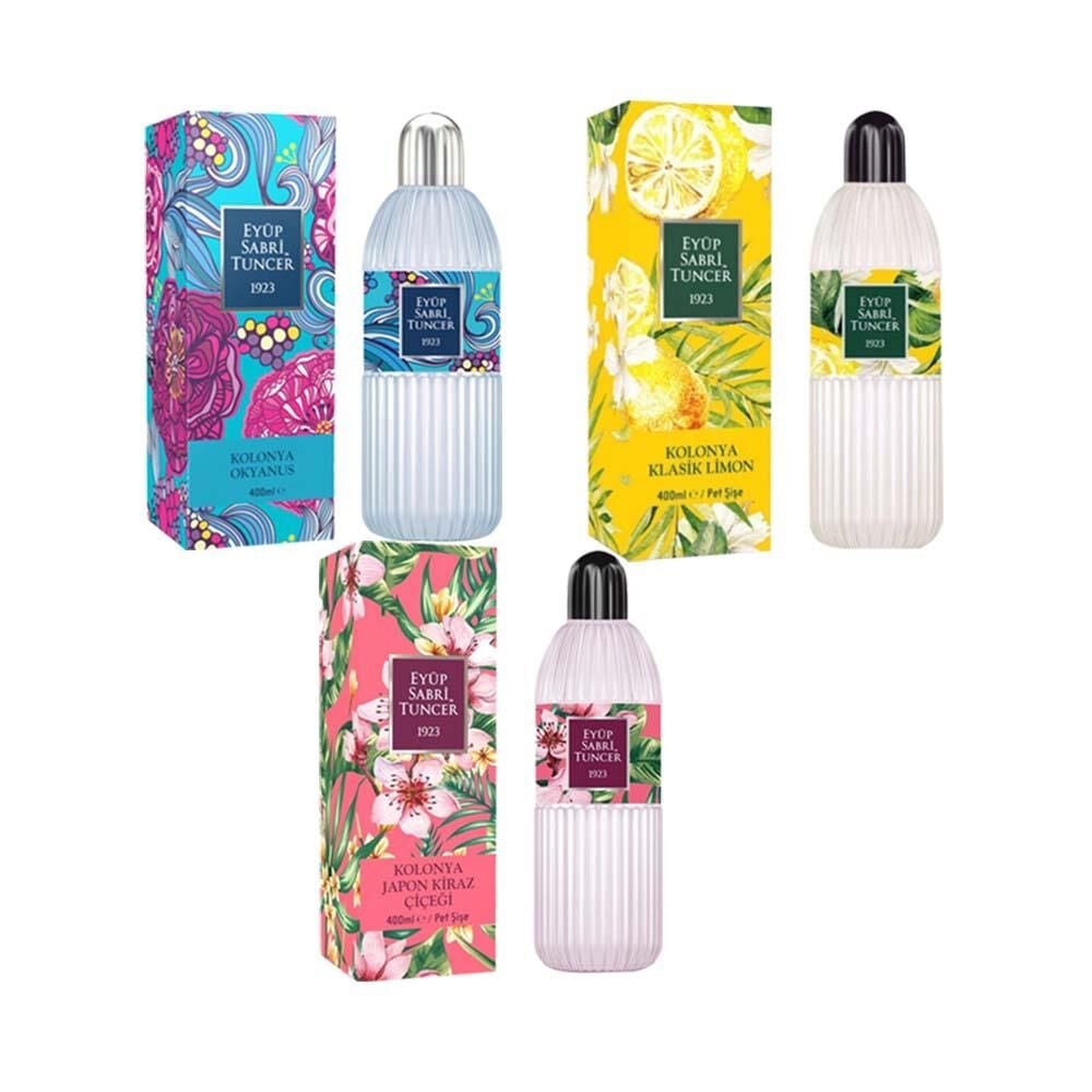 Eyüp Sabri Tuncer 400 ML 3'lü Kolonya Seti