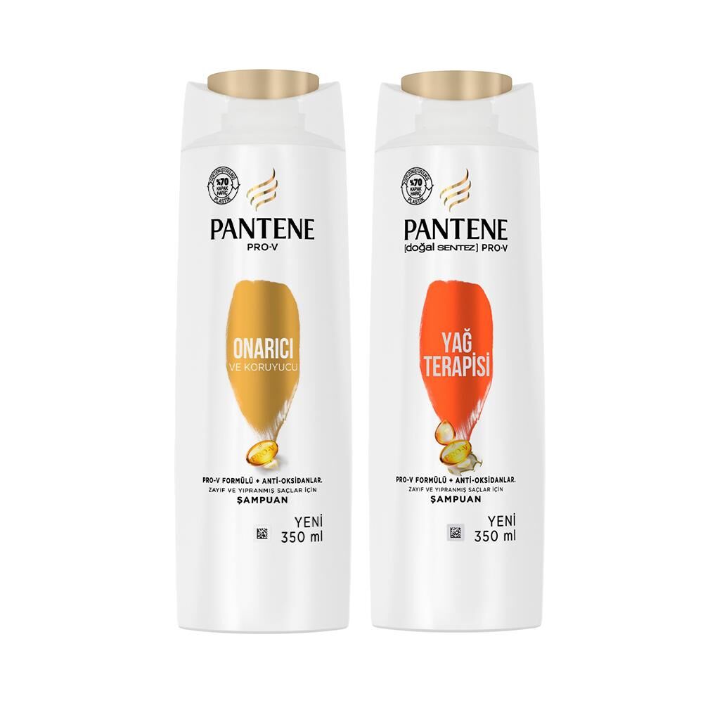Pantene Şampuan Pro-V Onarıcı ve Yağ Terapisi 350 ml