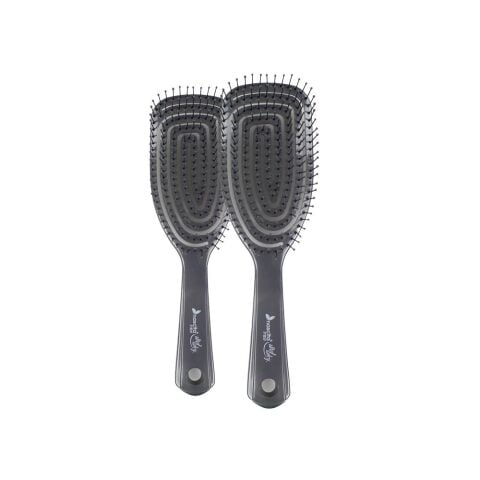 Nascita Üç Boyutlu Saç Fırçası Koyu Gri x 2