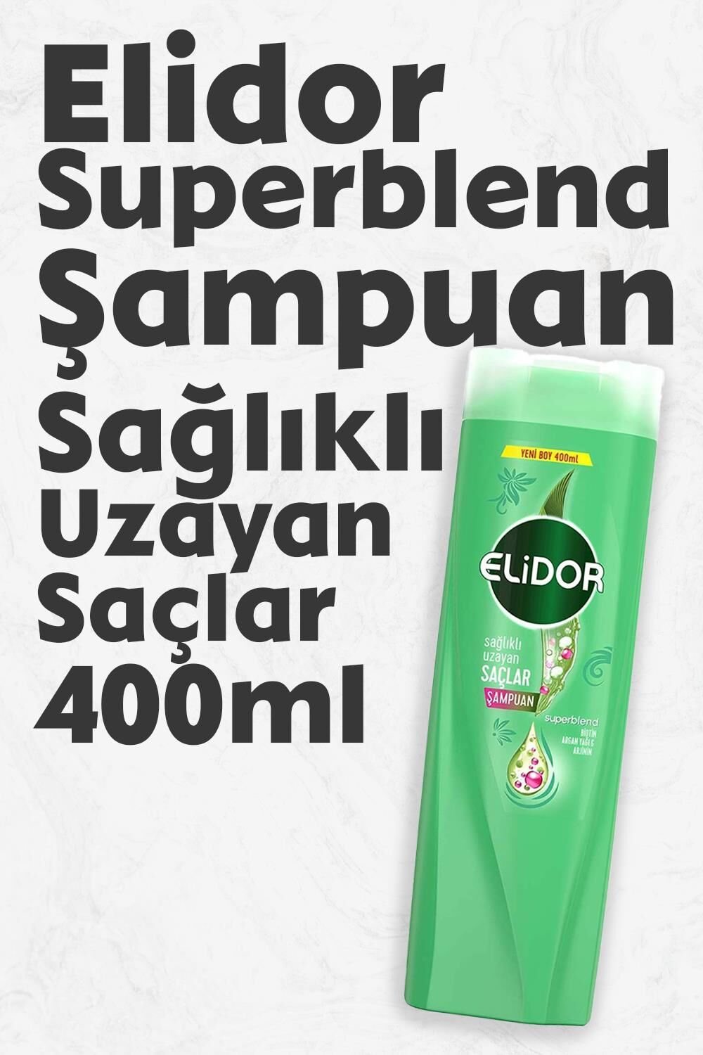 Elidor Superblend Şampuan Sağlıklı Uzayan Saçlar 400 ml
