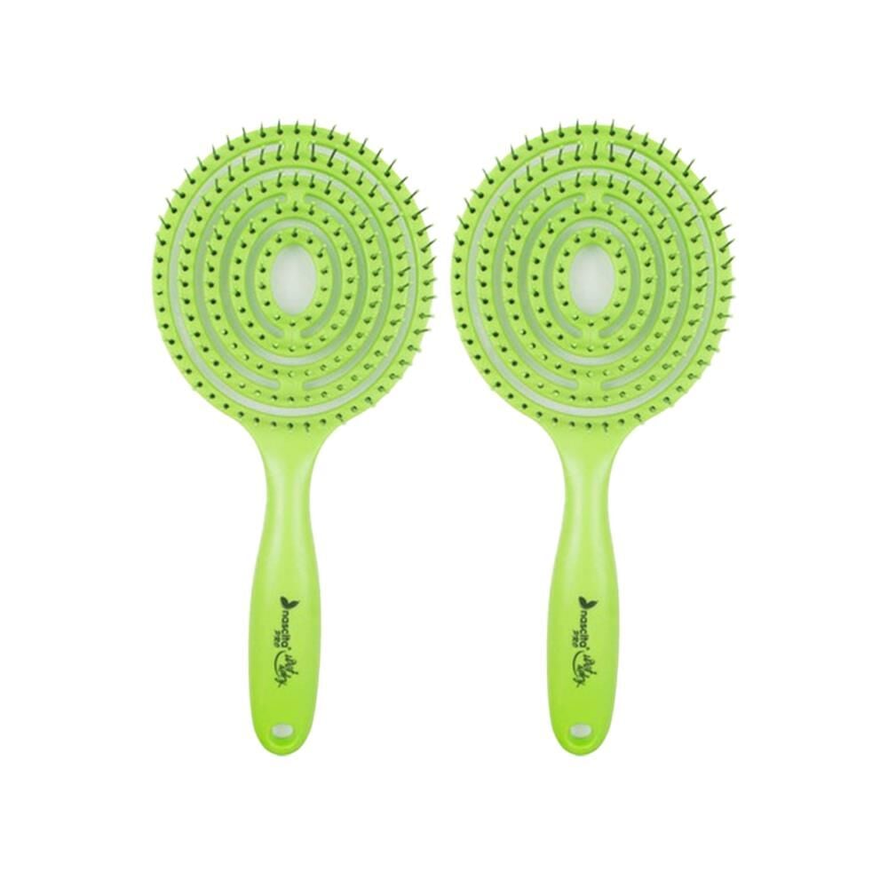 Nascita Üç Boyutlu Saç Fırçası Yeşil x 2