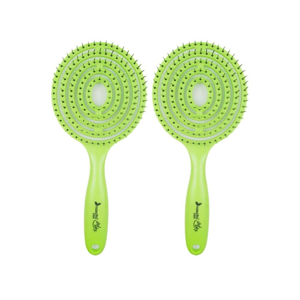 Nascita Üç Boyutlu Saç Fırçası Yeşil x 2