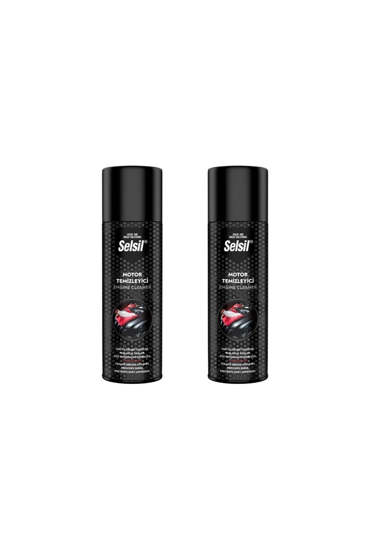 Selsil Susuz Motor Temizleme Spreyi 2x 500ml
