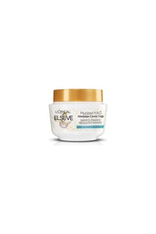 Elseve L'oréal Paris Hindistan Cevizi & Değerli Yağlar Eşsiz Karışım Banyo Öncesi Maske