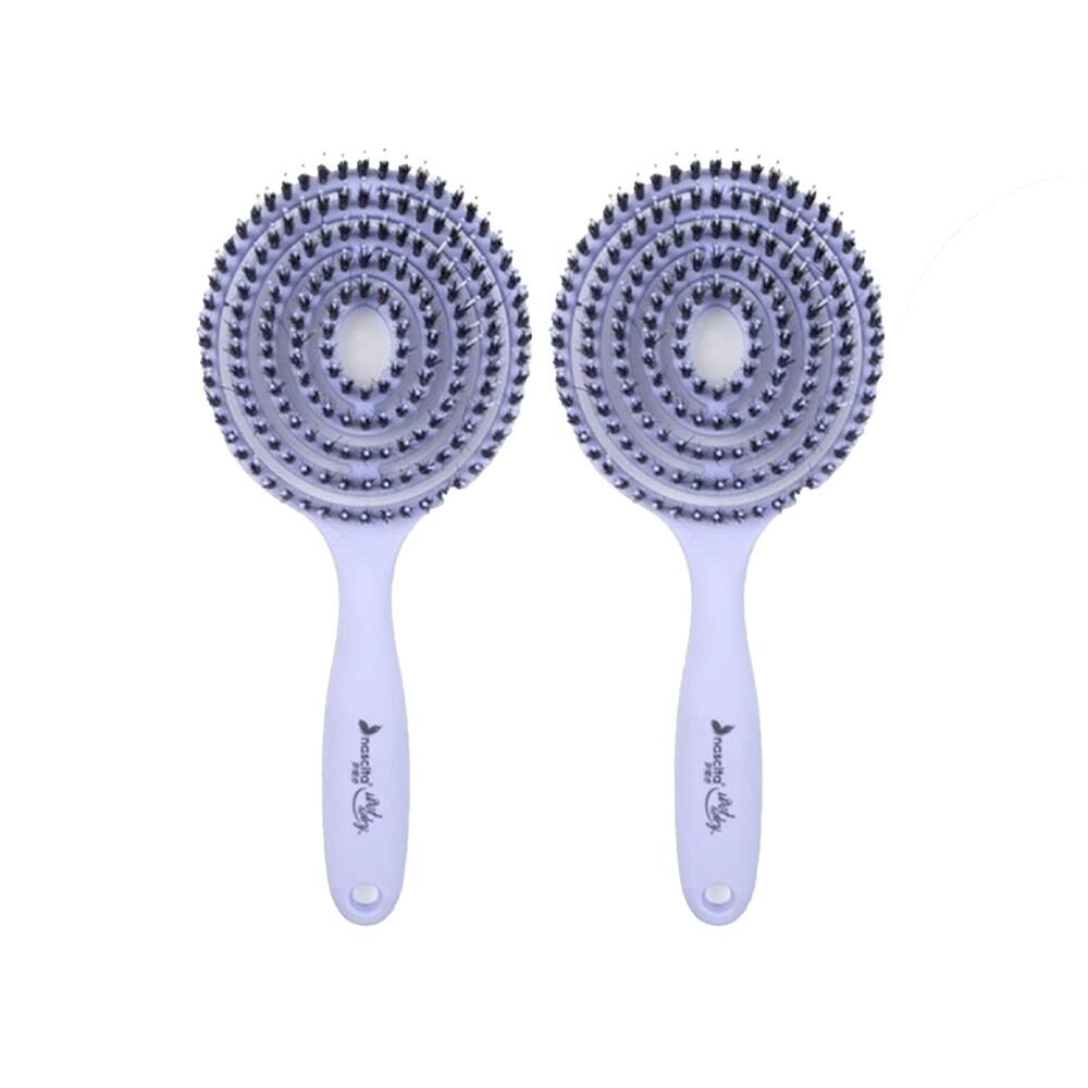 Nascita Üç Boyutlu Saç Fırçası Lila x 2