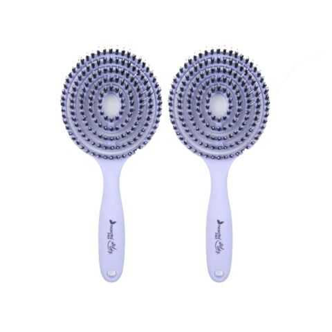 Nascita Üç Boyutlu Saç Fırçası Lila x 2