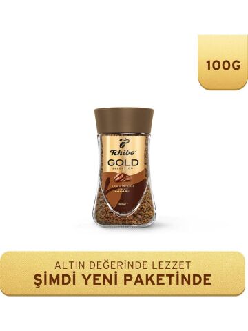 Tchibo Gold Selection Cam Kavanoz Çözünebilir Kahve 100 Gr
