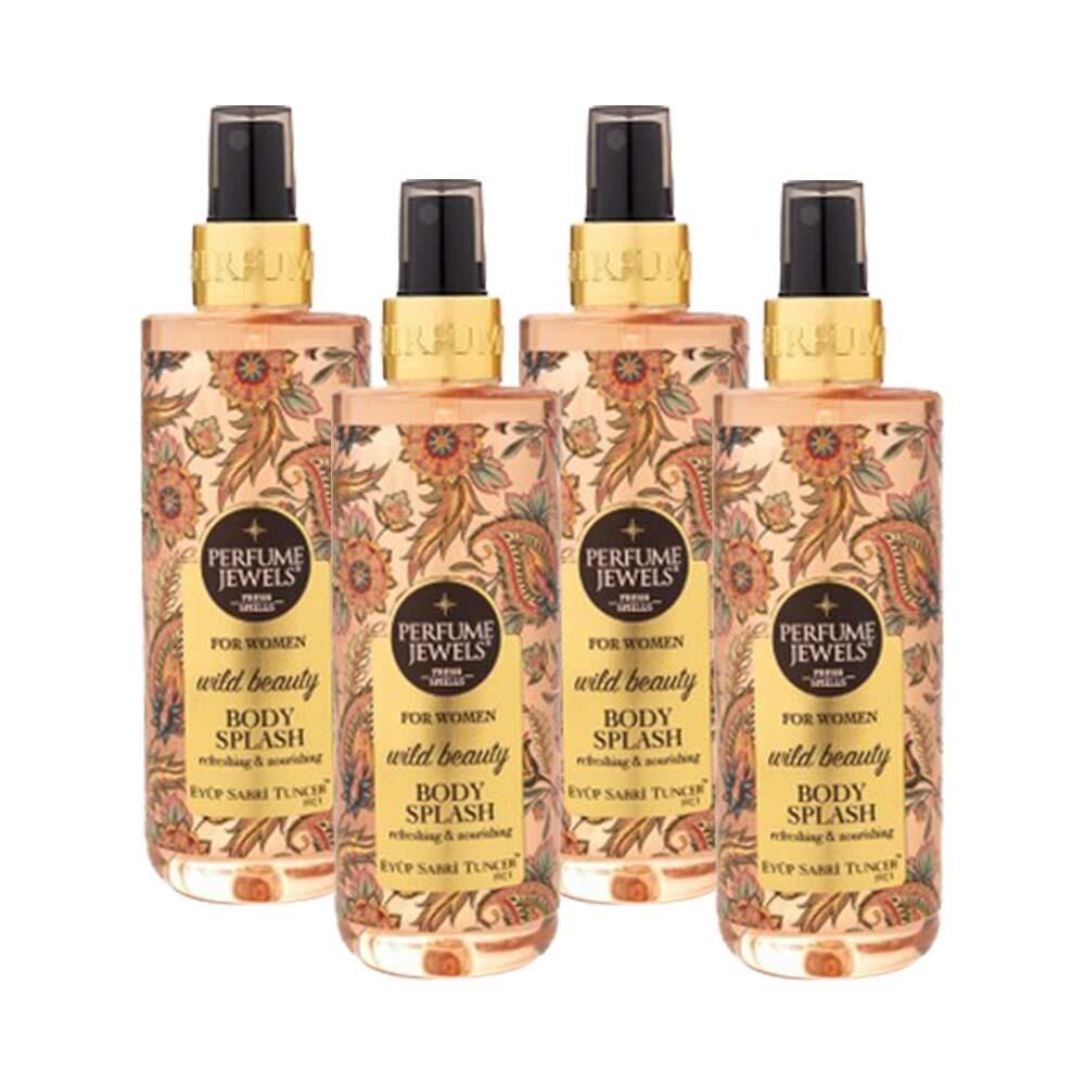 Eyüp Sabri Tuncer Pj Body Splash Wild Beauty 250 ml X 4