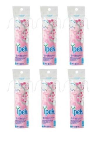 İpek Makyaj Pamuğu Disk 70 Li X 6 Adet