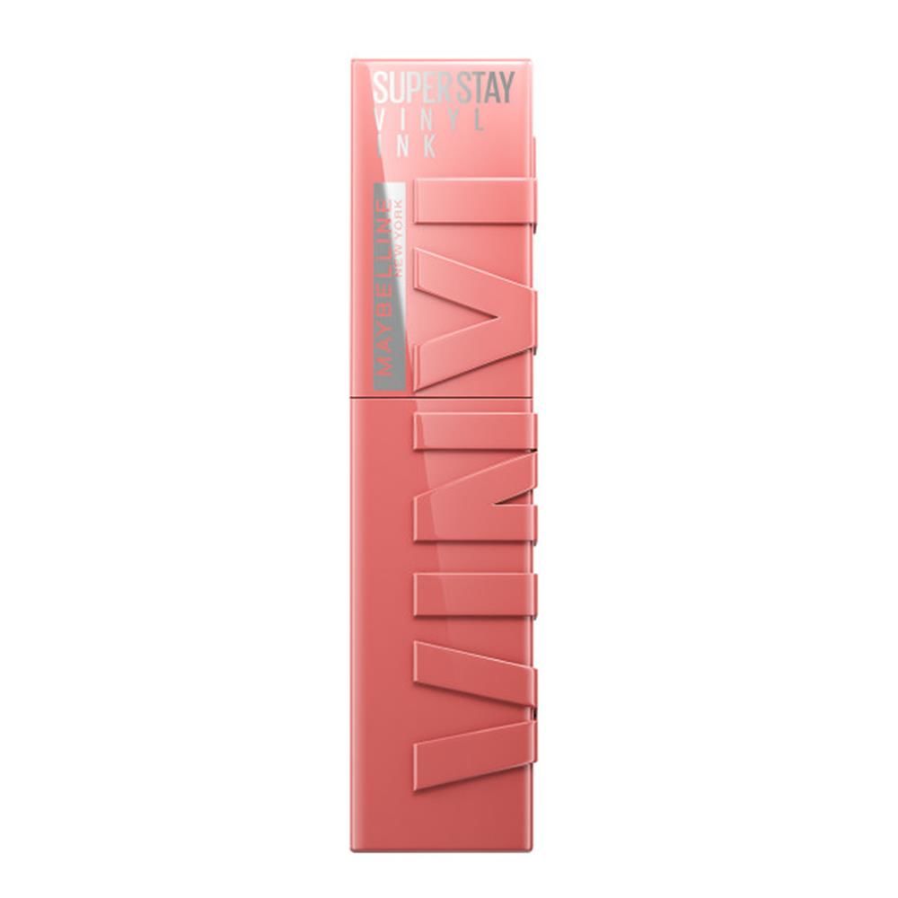 Maybelline New York Super Stay Vinyl Ink Likit Ruj 100 Charmed